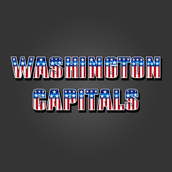 Washington Capitals American Captain Logo vinyl decal